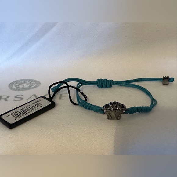 Versace Medusa String Bracelet NEW (AUTHENTIC) - Picture 7 of 11